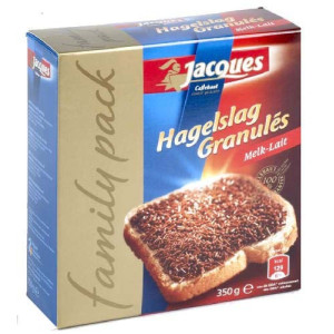Buy-Achat-Purchase - Jacques granulés chocolat au lait 350g - Jacques-Callebaut - Jacques