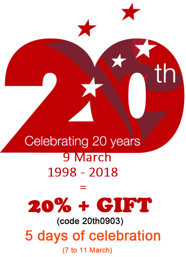 20th Anniversary BelgianShop